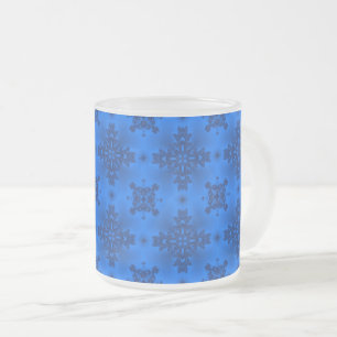 Artdeco-Blume im Retro-Stil Mattglastasse