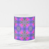 Artdeco-Blume im Retro-Stil Mattglastasse (Mittel)