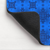 Artdeco-Blume im Retro-Stil Mousepad (Ecke)