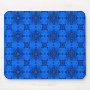 Artdeco-Blume im Retro-Stil Mousepad