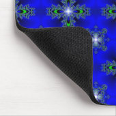Artdeco-Blume im Retro-Stil Mousepad (Ecke)