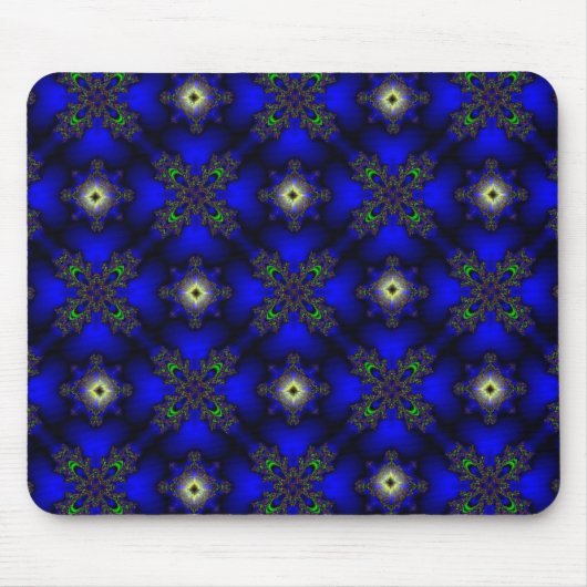 Artdeco-Blume im Retro-Stil Mousepad (Vorne)