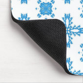 Artdeco-Blume im Retro-Stil Mousepad (Ecke)