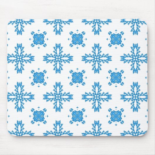 Artdeco-Blume im Retro-Stil Mousepad (Vorne)