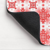 Artdeco-Blume im Retro-Stil Mousepad (Ecke)