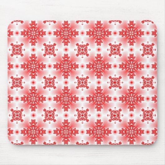 Artdeco-Blume im Retro-Stil Mousepad (Vorne)