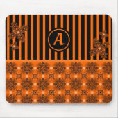 Artdeco-Blume im Retro-Stil Mousepad (Vorne)