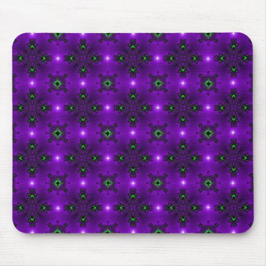 Artdeco-Blume im Retro-Stil Mousepad (Vorne)