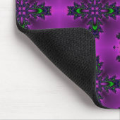 Artdeco-Blume im Retro-Stil Mousepad (Ecke)