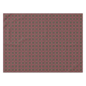 Artdeco-Blume im Retro-Stil Tischdecke (Vorderseite (Horizontal))