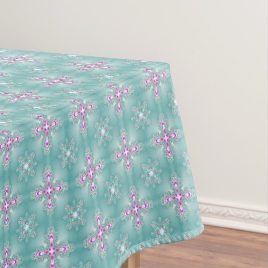 Artdeco-Blume im Retro-Stil Tischdecke (Beispiel)