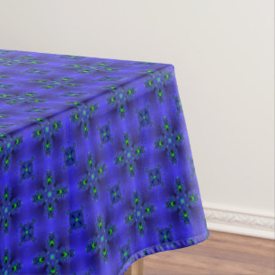 Artdeco-Blume im Retro-Stil Tischdecke