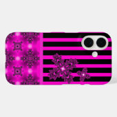 Artdeco Blumen in der Retro Art Case-Mate iPhone Hülle (Rückseite (Horizontal))