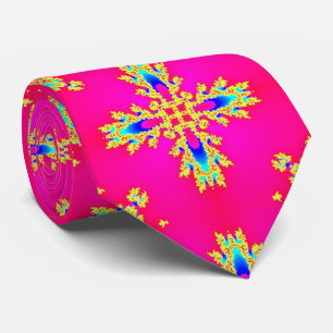 Artdeco Flowers in Retro Style Krawatte