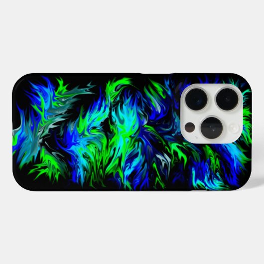 Artdeco im Rainbow-Stil Case-Mate iPhone Hülle (Rückseite (Horizontal))