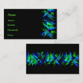 Artdeco In Rainbow Style Visitenkarte (Vorne/Hinten)