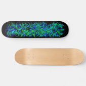 Artdeco in Regenbogen Style Skateboard (Horizontal)