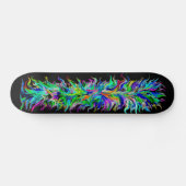 Artdeco in Regenbogen Style Skateboard (Horizontal)