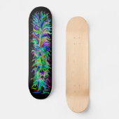 Artdeco in Regenbogen Style Skateboard (Vorderseite)