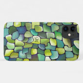 Artdeco Muster Abstrakt Zeitgenössisch Mit Monogra Case-Mate iPhone Hülle (Rückseite (Horizontal))