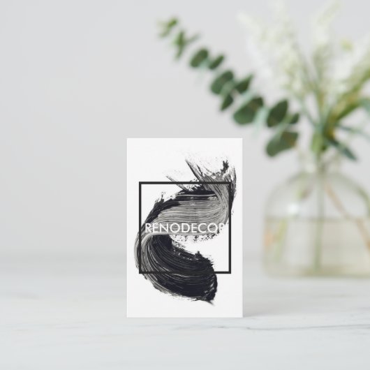 ARTDESIGN VISITENKARTE (Stehend Vorderseite)