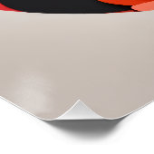 Arte Abstracto Tropical Abundancia Natural Poster (Ecke)