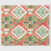 Arte Acuarela Geschenkpapier (Flach)