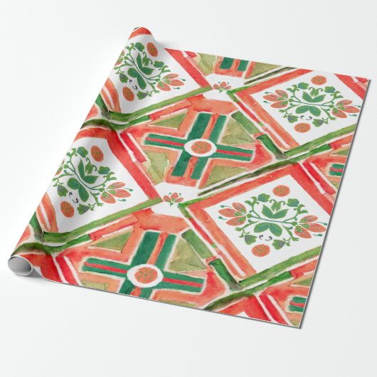 Arte Acuarela Geschenkpapier (Ungerollt)