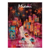Arte Contemporáneo de Miami – Ciudad Mágica Poster (Vorderseite)