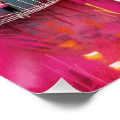 Arte Contemporáneo de Miami – Ciudad Mágica Poster (Ecke)