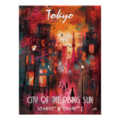 Arte Contemporáneo Tokio: La Ciudad Sol Naciente Poster (Vorderseite)