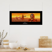 ARTE CYBORG, WÜSTE HYPERION, SCIENCE FICTION Scifi Poster (Küche)