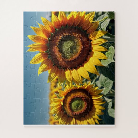 Arte de Girasoles Puzzle (Vertikal)