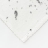 Arte de pintura con flor fleecedecke (Ecke)