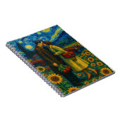 arte digital - ilustração  notizblock (Rechte Seite)