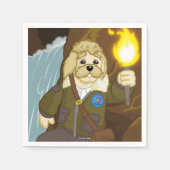 Arte Fact geht es zu erkunden Serviette (Vorderseite)