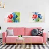 Arte Floral Moderno para Decoración Bilderwand Sets (Wohnzimmer)