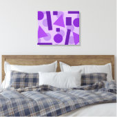 Arte Geométrico 001 Leinwanddruck (Insitu (Schlafzimmer))