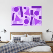 Arte Geométrico 001 Leinwanddruck (Insitu (Schlafzimmer))
