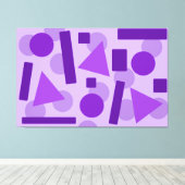 Arte Geométrico 001 Leinwanddruck (Insitu (Holzboden))