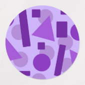 Arte Geométrico Etiketten (Design 2)