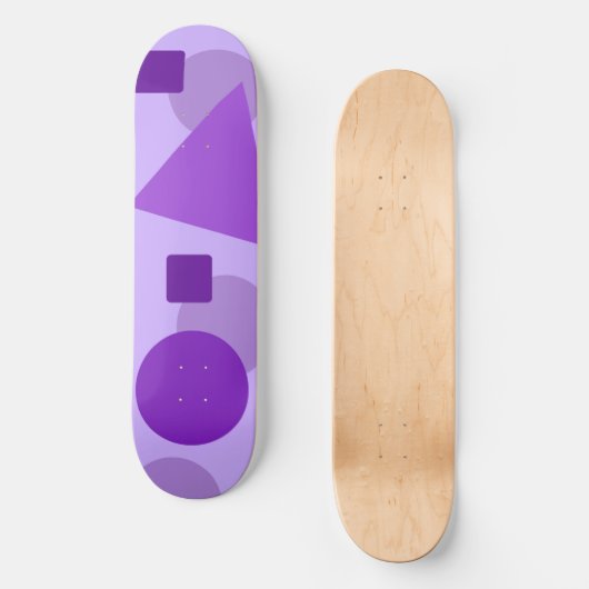 Arte Geométrico Skateboard (Vorderseite)