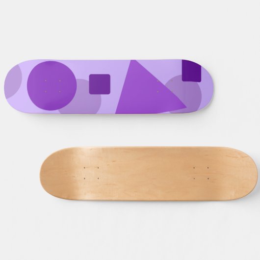 Arte Geométrico Skateboard (Horizontal)