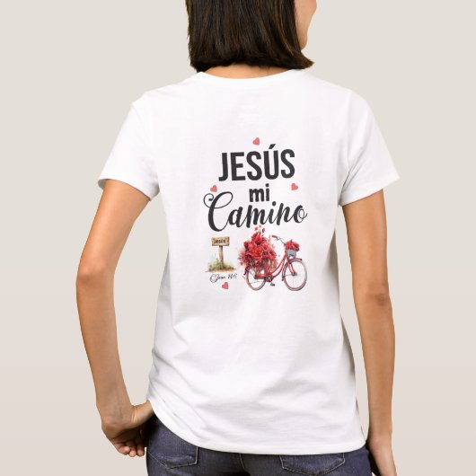 ARTE JESÚS MI CAMINO T-Shirt (Rückseite)