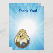 Arte Tatsache Dankeskarte (Vorne/Hinten)