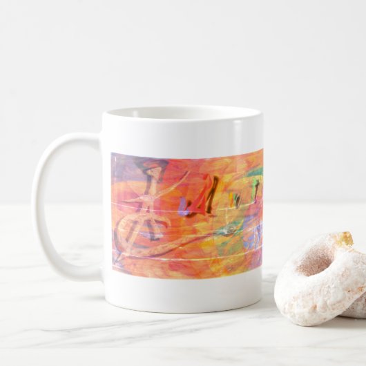 ArtEastes-Tasse Kaffeetasse (Mit Donut)