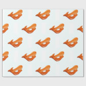 Arted back mermaid Thunder_Cove Geschenkpapier (Flach)