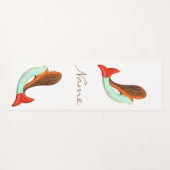 Arted back mermaid Thunder_Cove Yogamatte (Vorderseite (Horizontal))