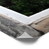 Arted Window with Sea View Poster (Ecke)