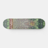Artefakte - grüne wiseman Testplattform Skateboard (Horizontal)